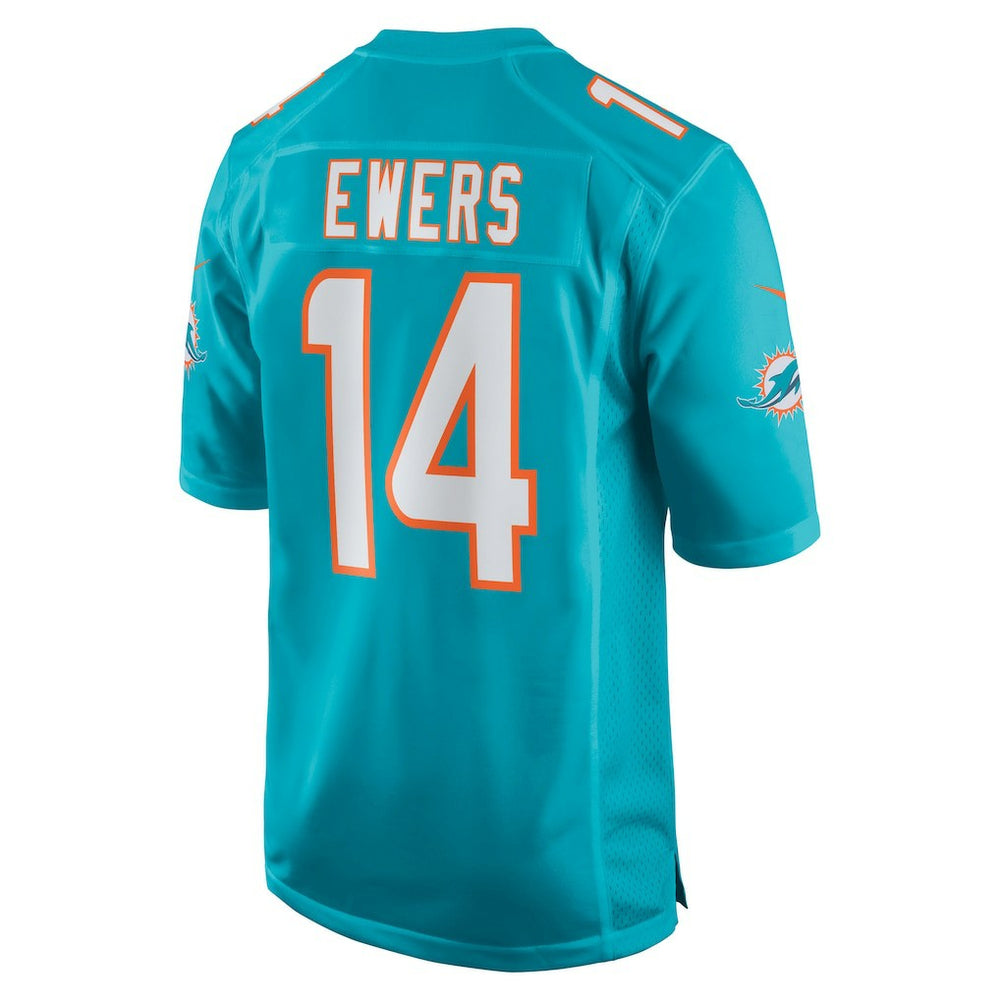 Quinn Ewers  Team Game Jersey - Miami Dolphins Jerseys