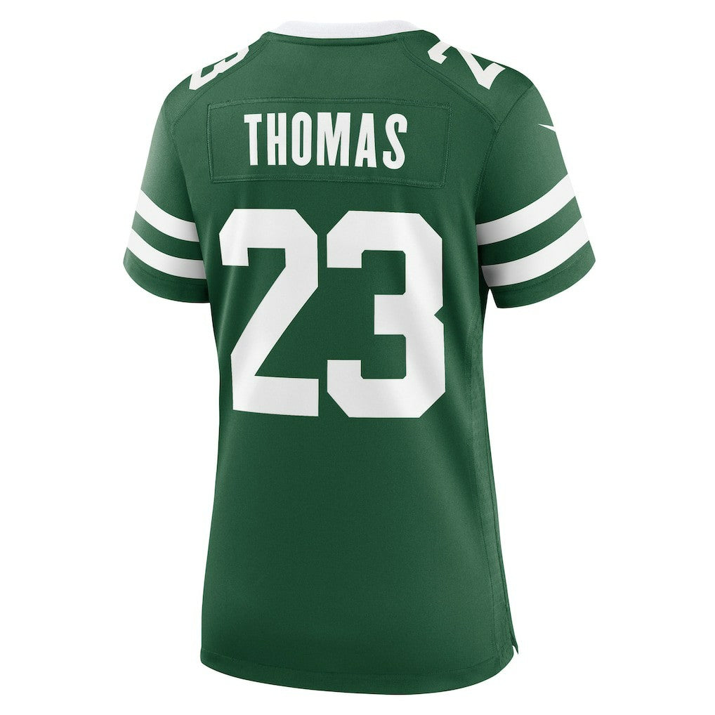 Azareye'h Thomas  Women's Team Game Jersey - New York Jets Jerseys