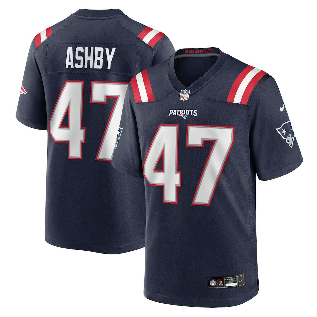 Julian Ashby  Team Game Jersey - New England Patriots Jerseys