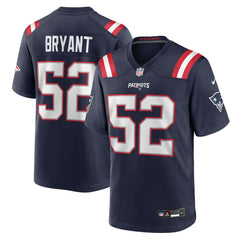 Marcus Bryant  Team Game Jersey - New England Patriots Jerseys