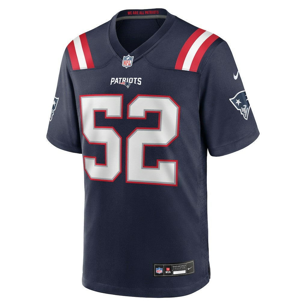Marcus Bryant  Team Game Jersey - New England Patriots Jerseys