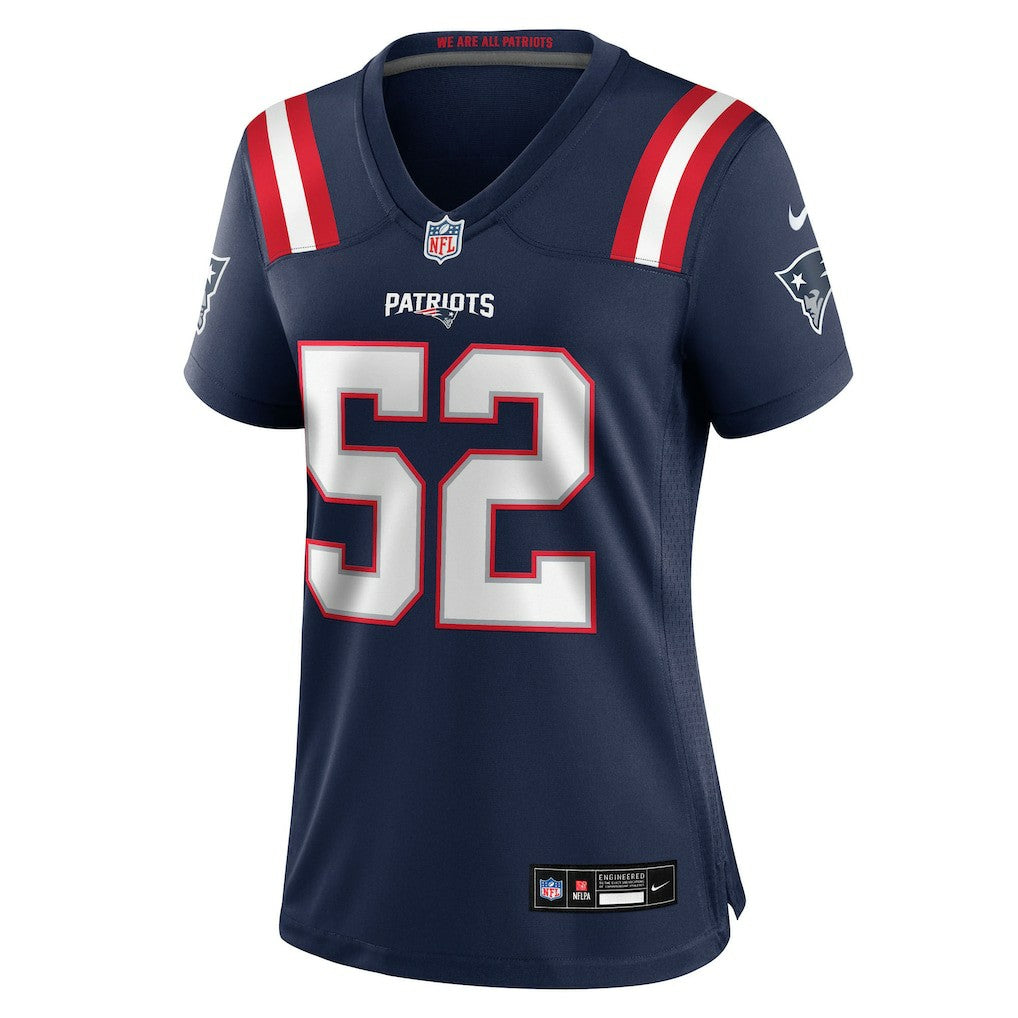 Marcus Bryant  Women's Team Game Jersey - New England Patriots Jerseys