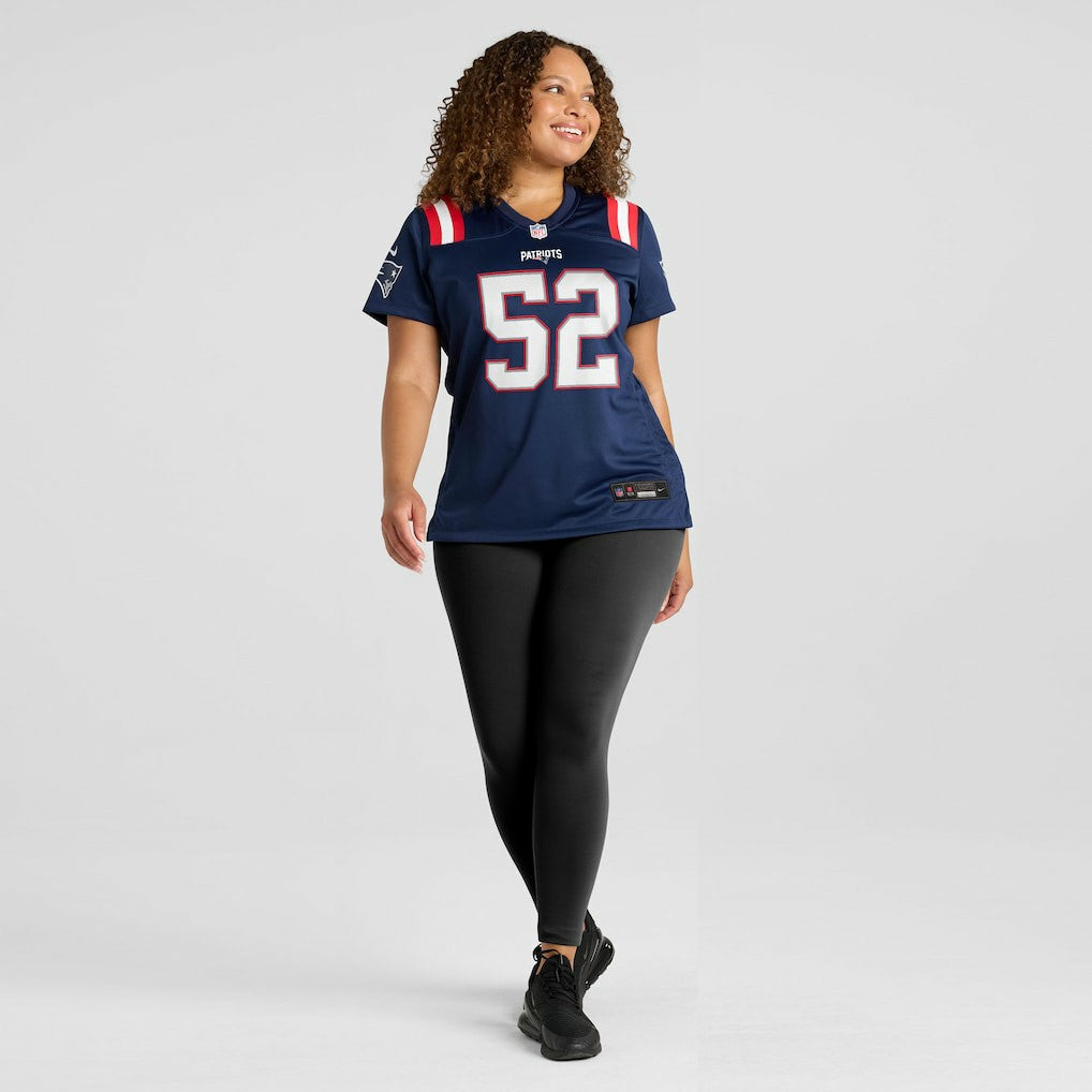 Marcus Bryant  Women's Team Game Jersey - New England Patriots Jerseys