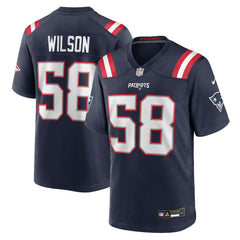 Jared Wilson  Team Game Jersey - New England Patriots Jerseys