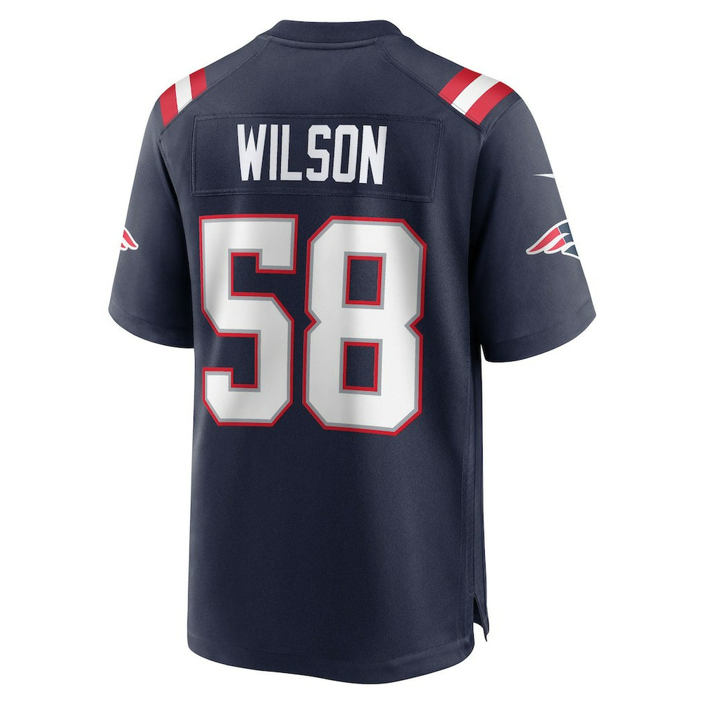 Jared Wilson  Team Game Jersey - New England Patriots Jerseys