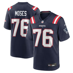Morgan Moses  Team Game Jersey - New England Patriots Jerseys