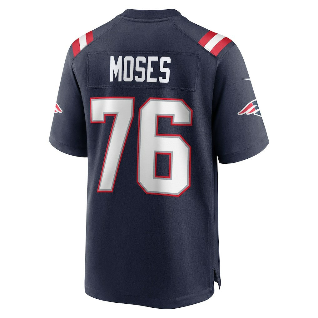 Morgan Moses  Team Game Jersey - New England Patriots Jerseys