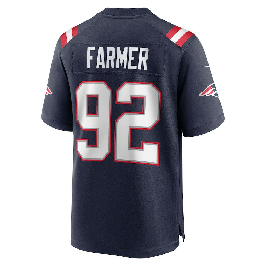 Joshua Farmer  Team Game Jersey - New England Patriots Jerseys