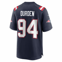 Cory Durden  Team Game Jersey - New England Patriots Jerseys