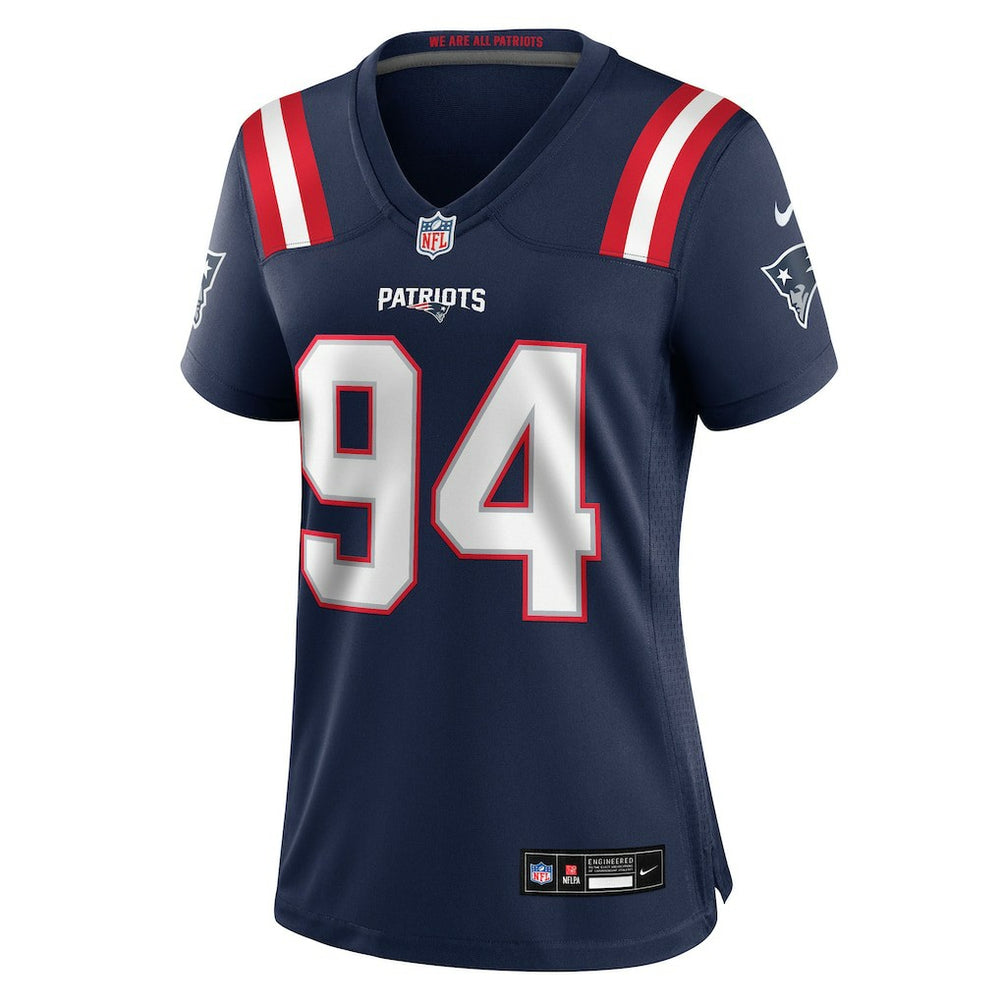 Cory Durden  Women's Team Game Jersey - New England Patriots Jerseys