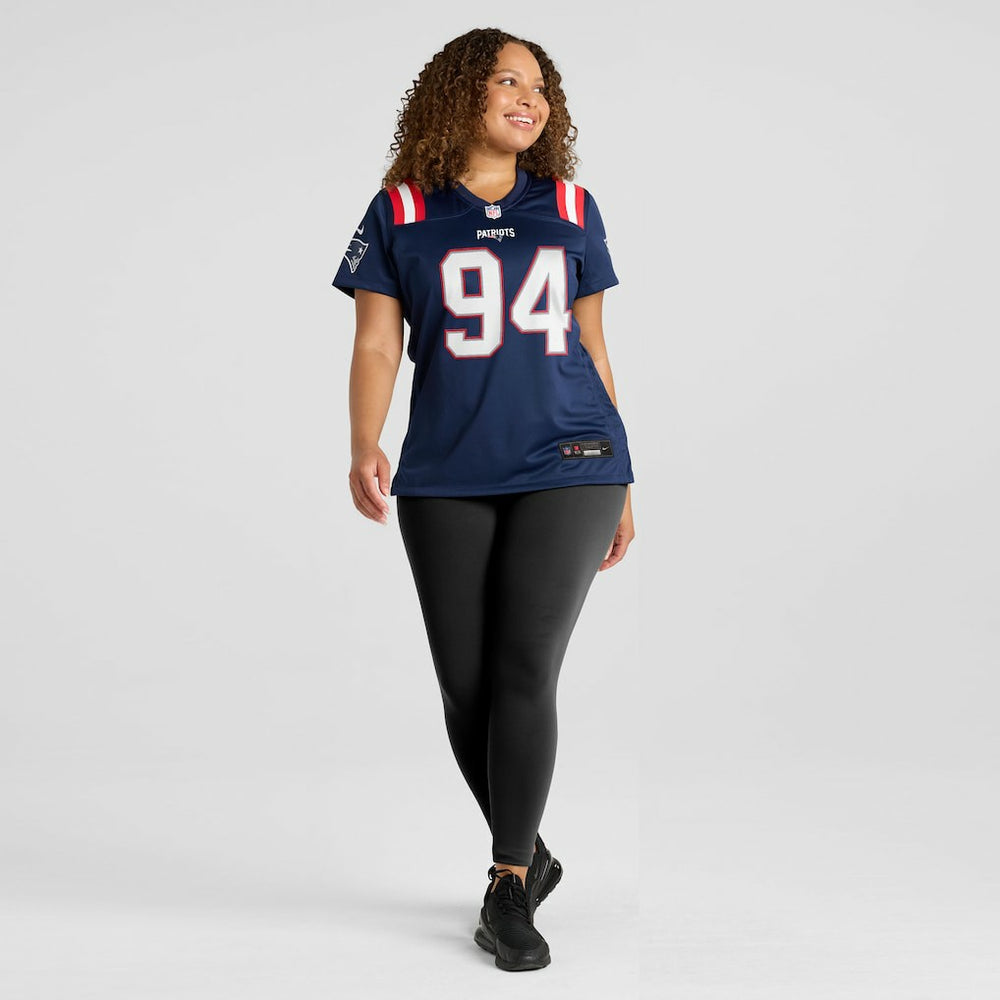Cory Durden  Women's Team Game Jersey - New England Patriots Jerseys
