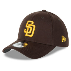 Brown San Diego Padres New Era 2025 MLB Postseason Side Patch 39THIRTY Flex Hat