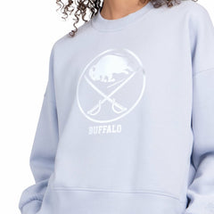 NHL Buffalo Sabres Starter Women's Boxy Cropped Sweatshirt