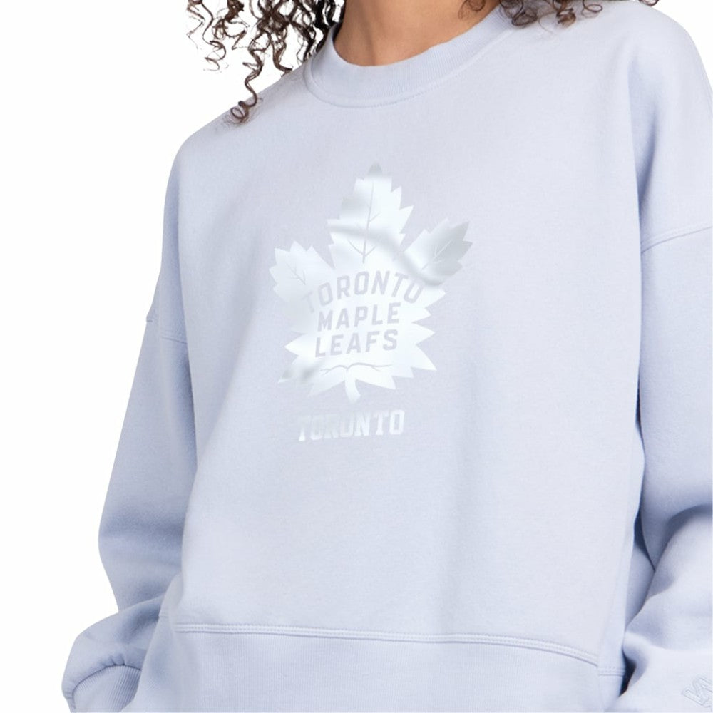 NHL Toronto Maple Leafs Starter Women's Boxy Cropped Sweatshirt