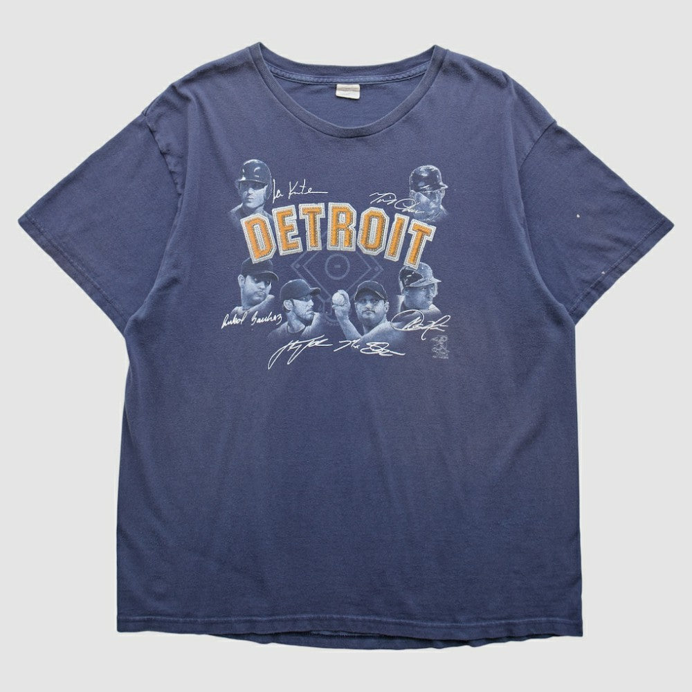 Blue Detroit Tigers 2000s T-Shirt