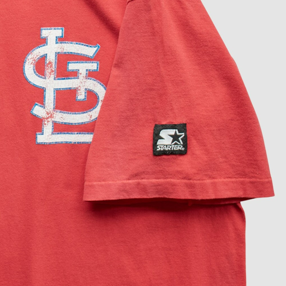 Red St. Louis Cardinals Starter 1994 T-Shirt