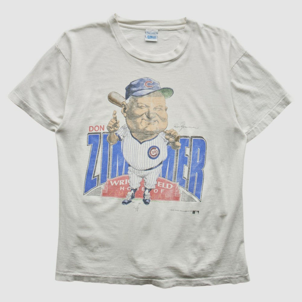 White Chicago Cubs Salem 1989 T-Shirt