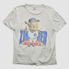 White Chicago Cubs Salem 1989 T-Shirt