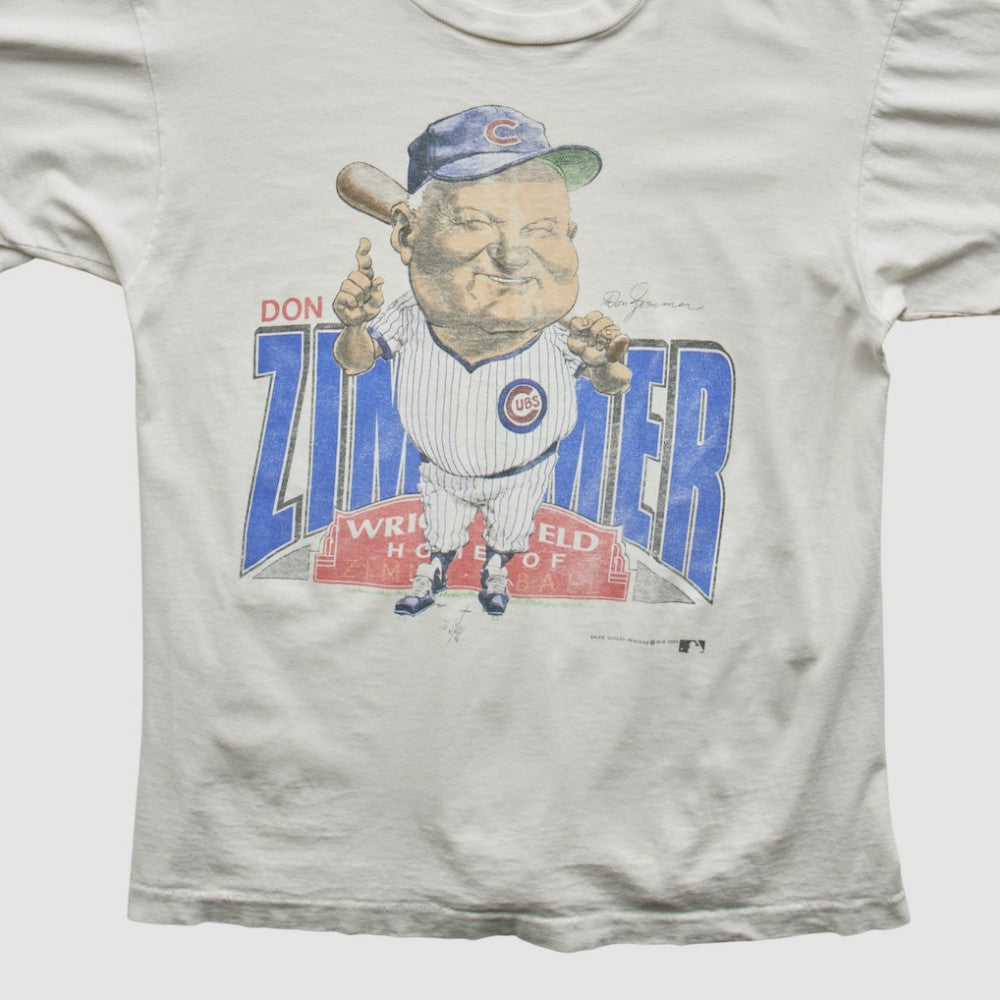White Chicago Cubs Salem 1989 T-Shirt