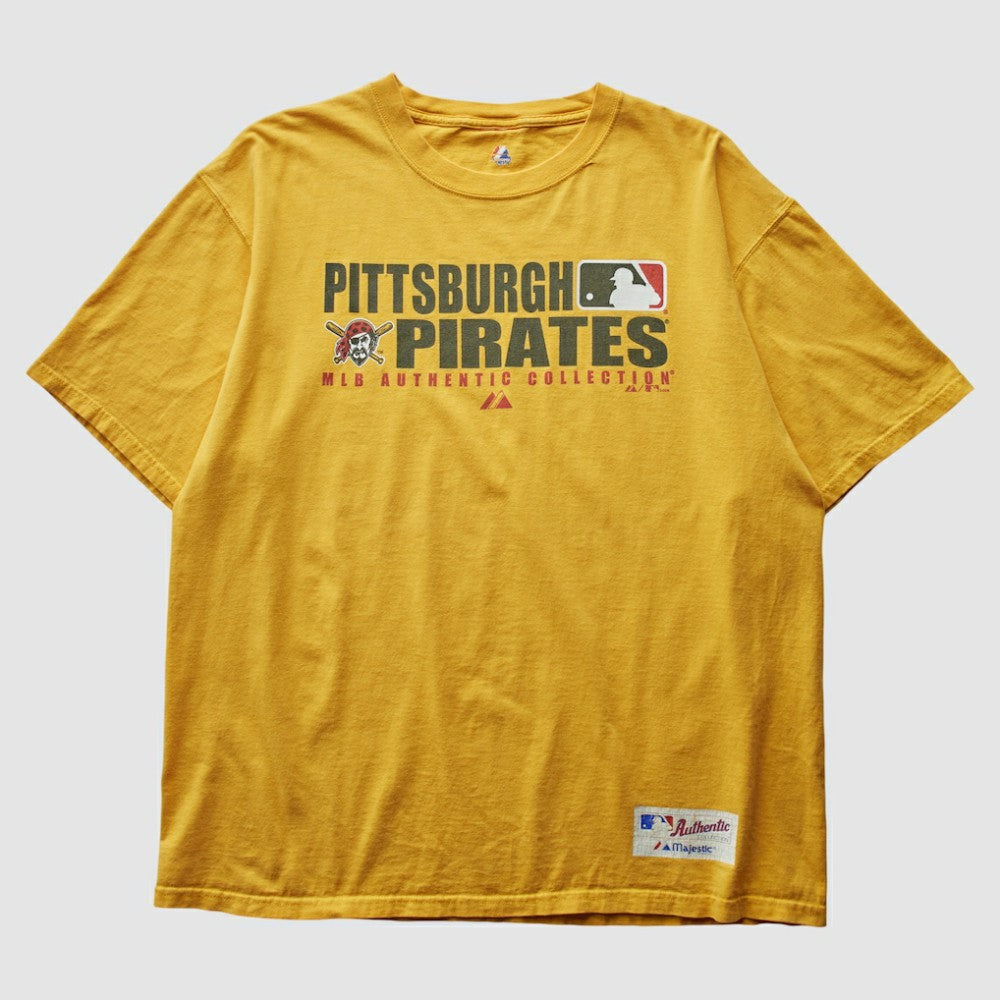 Yellow Pittsburgh Pirates Majestic 2008 T-Shirt