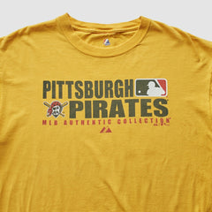 Yellow Pittsburgh Pirates Majestic 2008 T-Shirt
