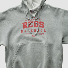 Gray Cincinnati Reds Majestic 2005 Pullover Sweatshirt