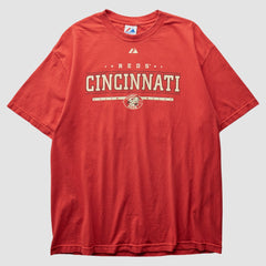 Red Cincinnati Reds Majestic 2000s T-Shirt