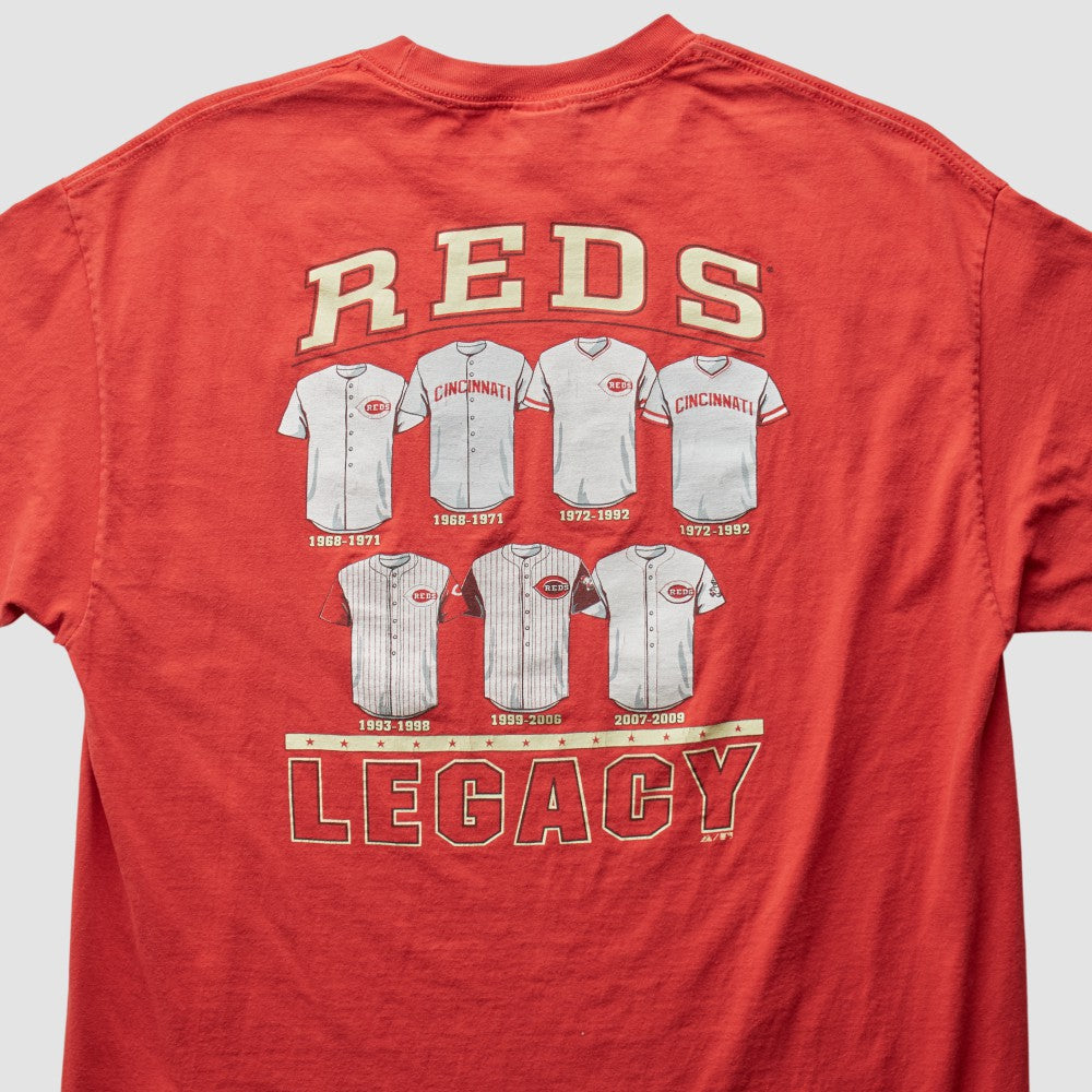 Red Cincinnati Reds Majestic 2000s T-Shirt