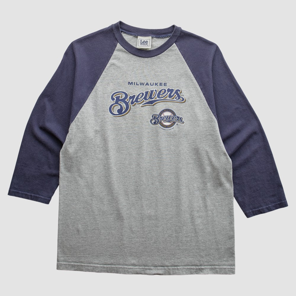 Heather Gray Milwaukee Brewers Lee Apparel 2007 T-Shirt