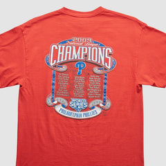 Red Philadelphia Phillies Majestic 2009 T-Shirt