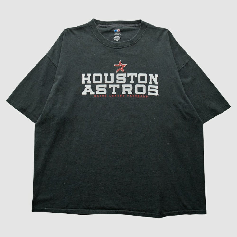 Black Houston Astros 2000s T-Shirt