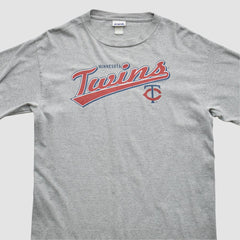Gray Minnesota Twins CSA 2000s T-Shirt
