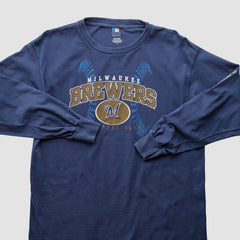 Blue Milwaukee Brewers 2000s T-Shirt