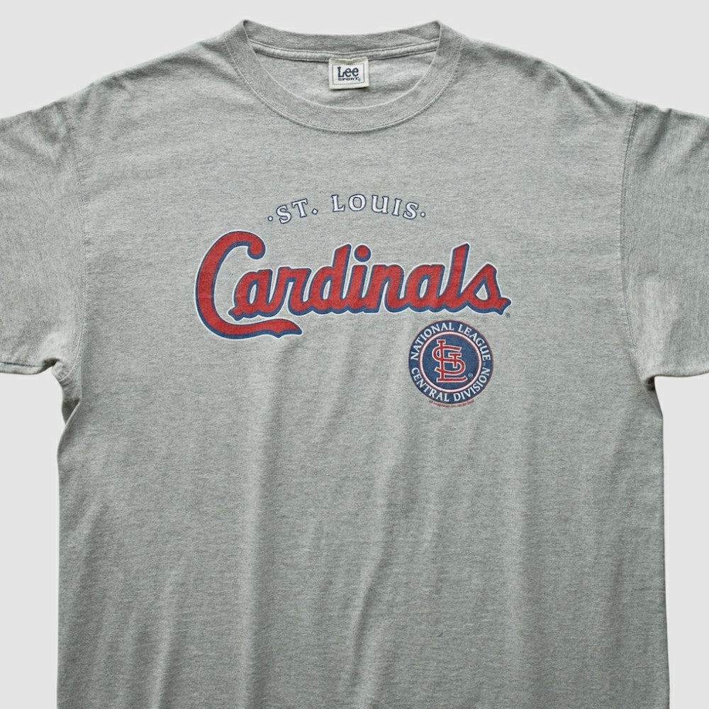 Heather Gray St. Louis Cardinals Lee Apparel 2000s T-Shirt