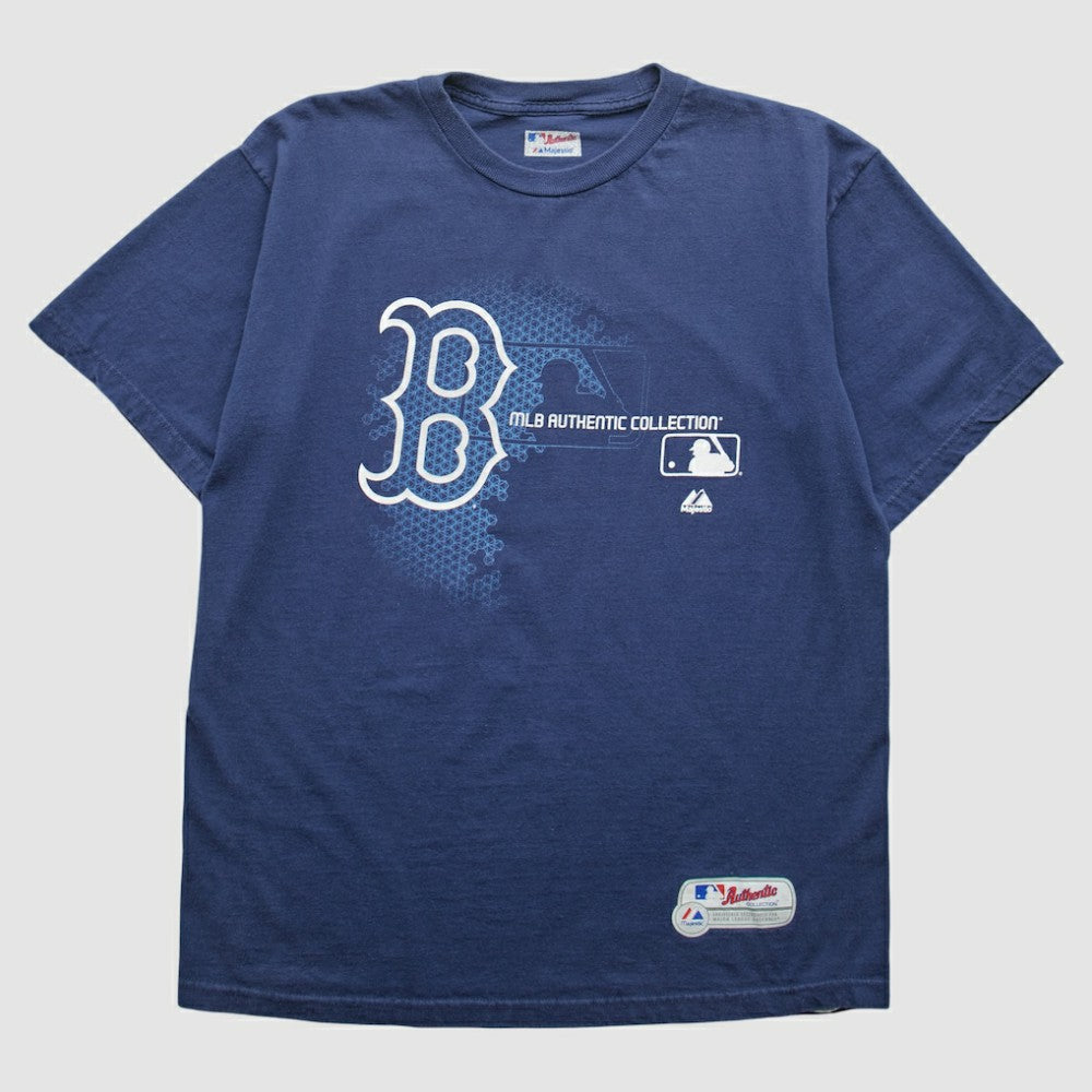 Navy Boston Red Sox Majestic 2000s T-Shirt