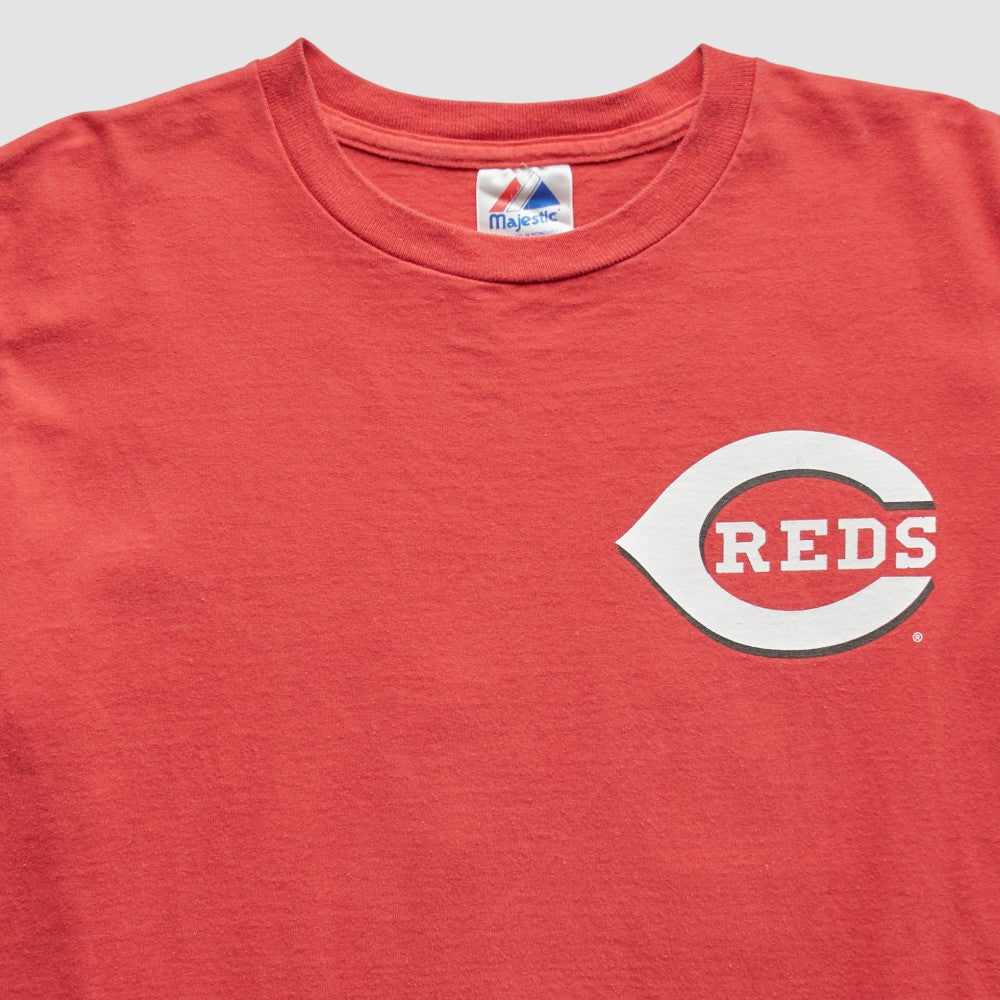 Red Cincinnati Reds Majestic 2000s T-Shirt