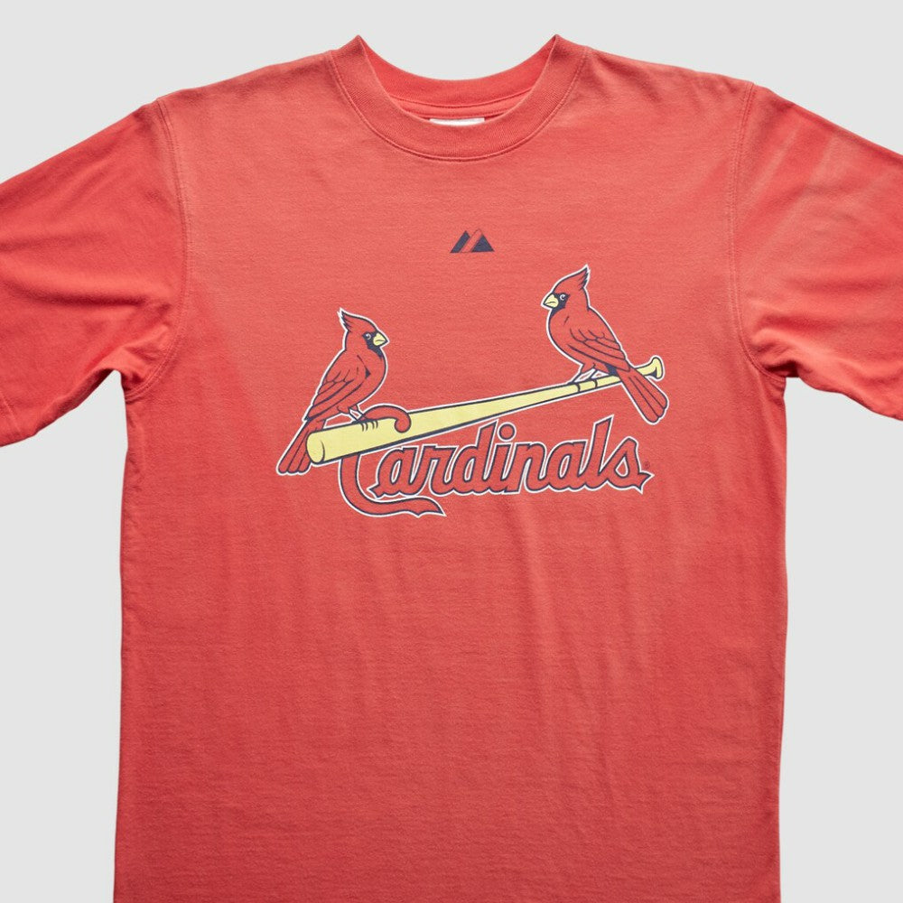 Red St. Louis Cardinals Majestic 2000s T-Shirt