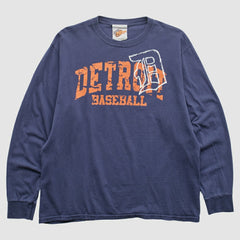 Navy Detroit Tigers 2000s T-Shirt