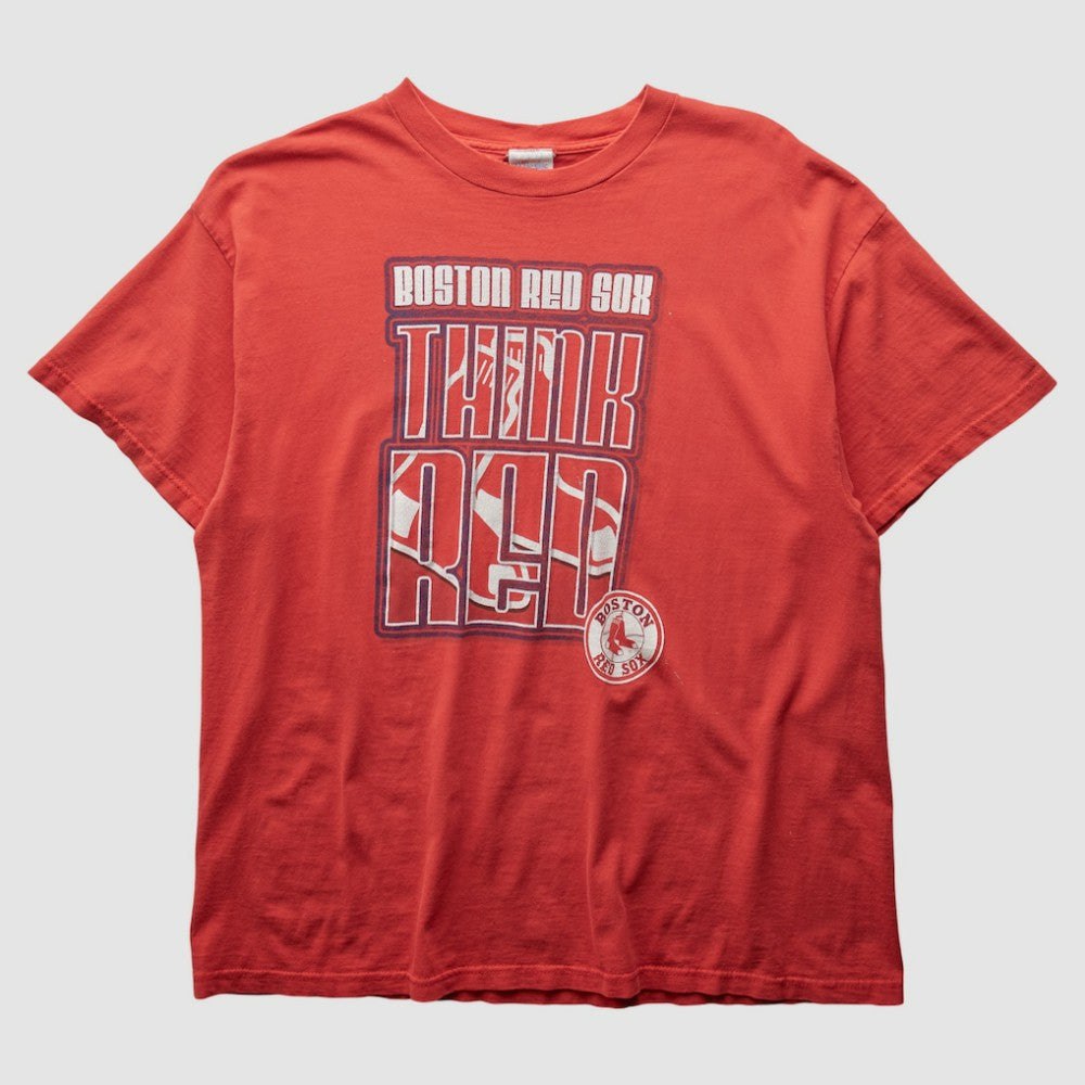 Red Boston Red Sox 2000s T-Shirt