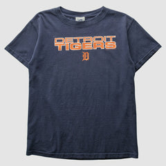 Navy Detroit Tigers Lee Apparel 2000s T-Shirt