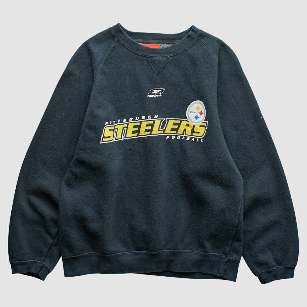 Reebok 2000s Pullover Sweatshirt - Pittsburgh Steelers Pullover