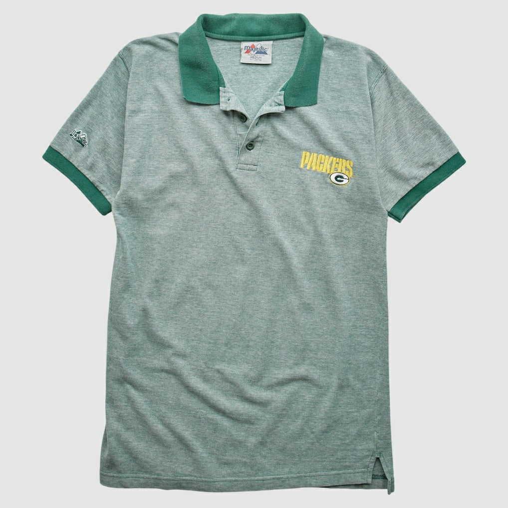 Majestic 90s Polo - Green Bay Packers