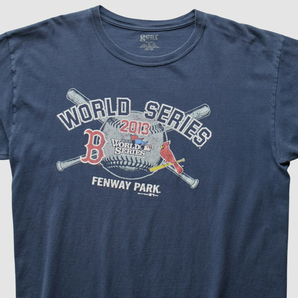 Navy Boston Red Sox vs. St. Louis Cardinals 2013 T-Shirt