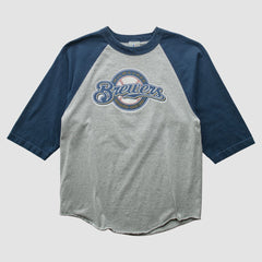 Gray Milwaukee Brewers 2000s T-Shirt