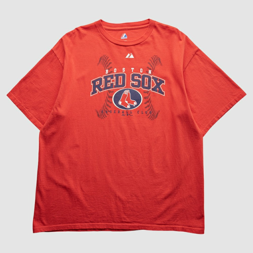Red Boston Red Sox Majestic 2009 T-Shirt