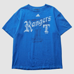Blue Texas Rangers Adidas 2000s T-Shirt