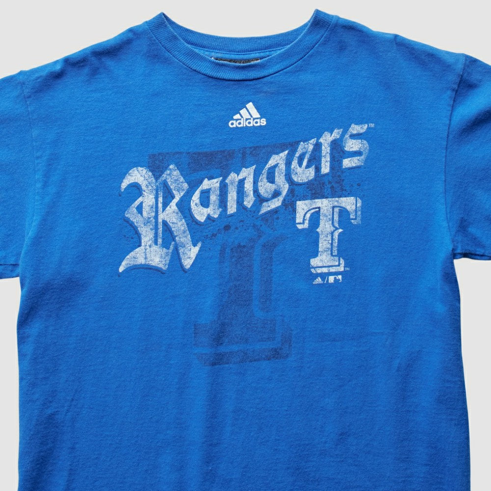 Blue Texas Rangers Adidas 2000s T-Shirt