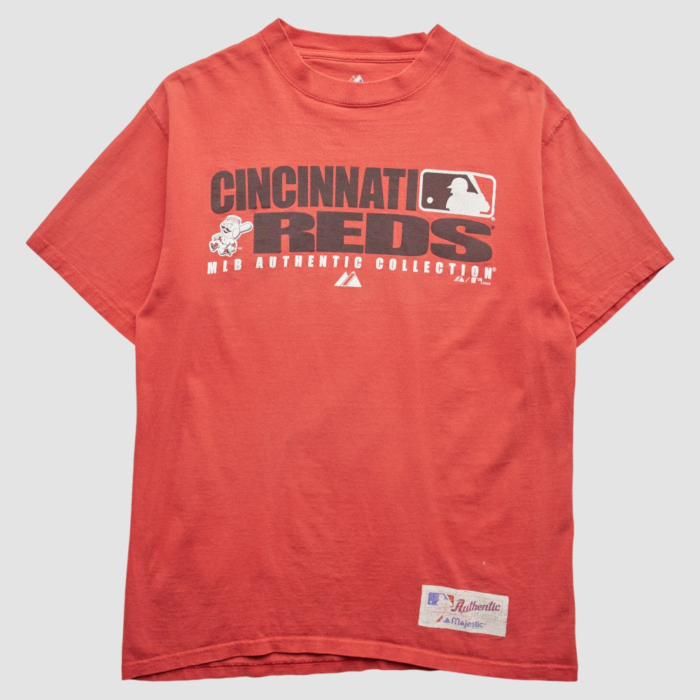 Red Cincinnati Reds Majestic 2008 T-Shirt