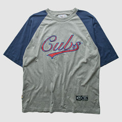 Gray Chicago Cubs Mirage 2000s T-Shirt