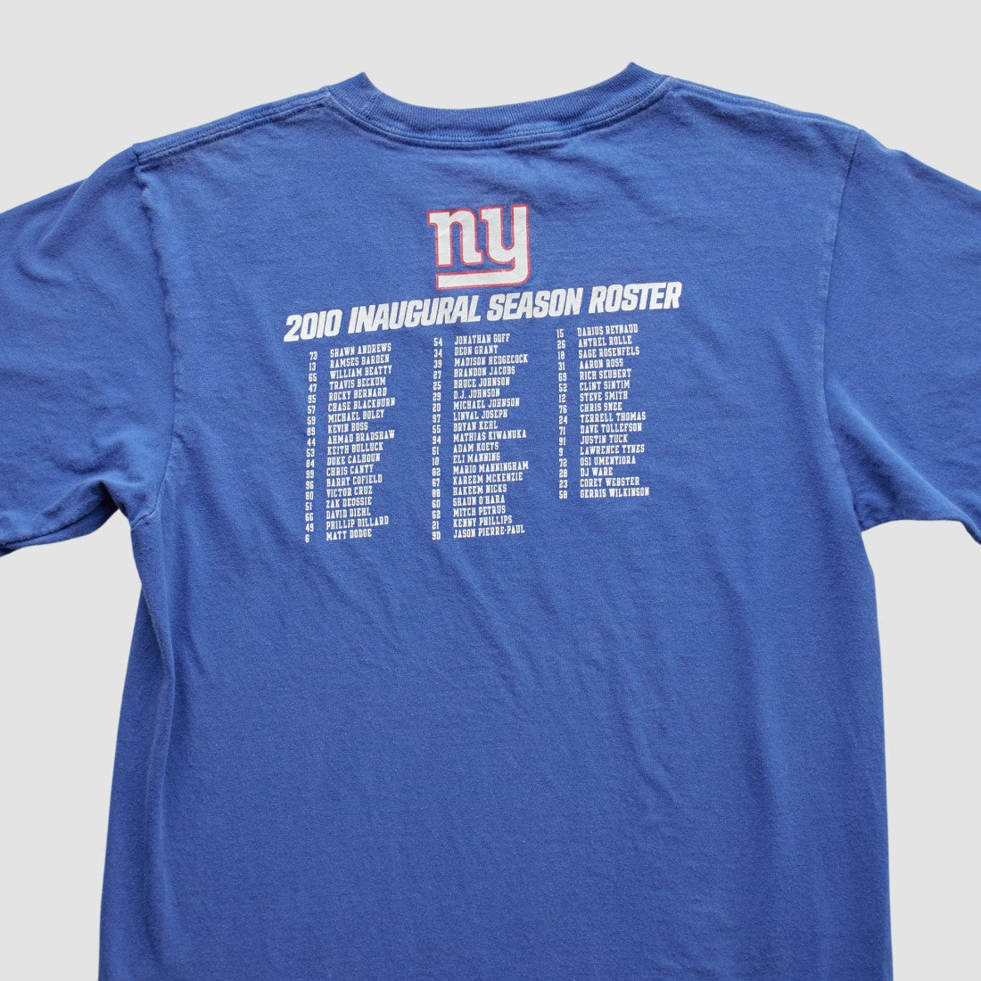 2010 T-Shirt - New York Giants T-shirts